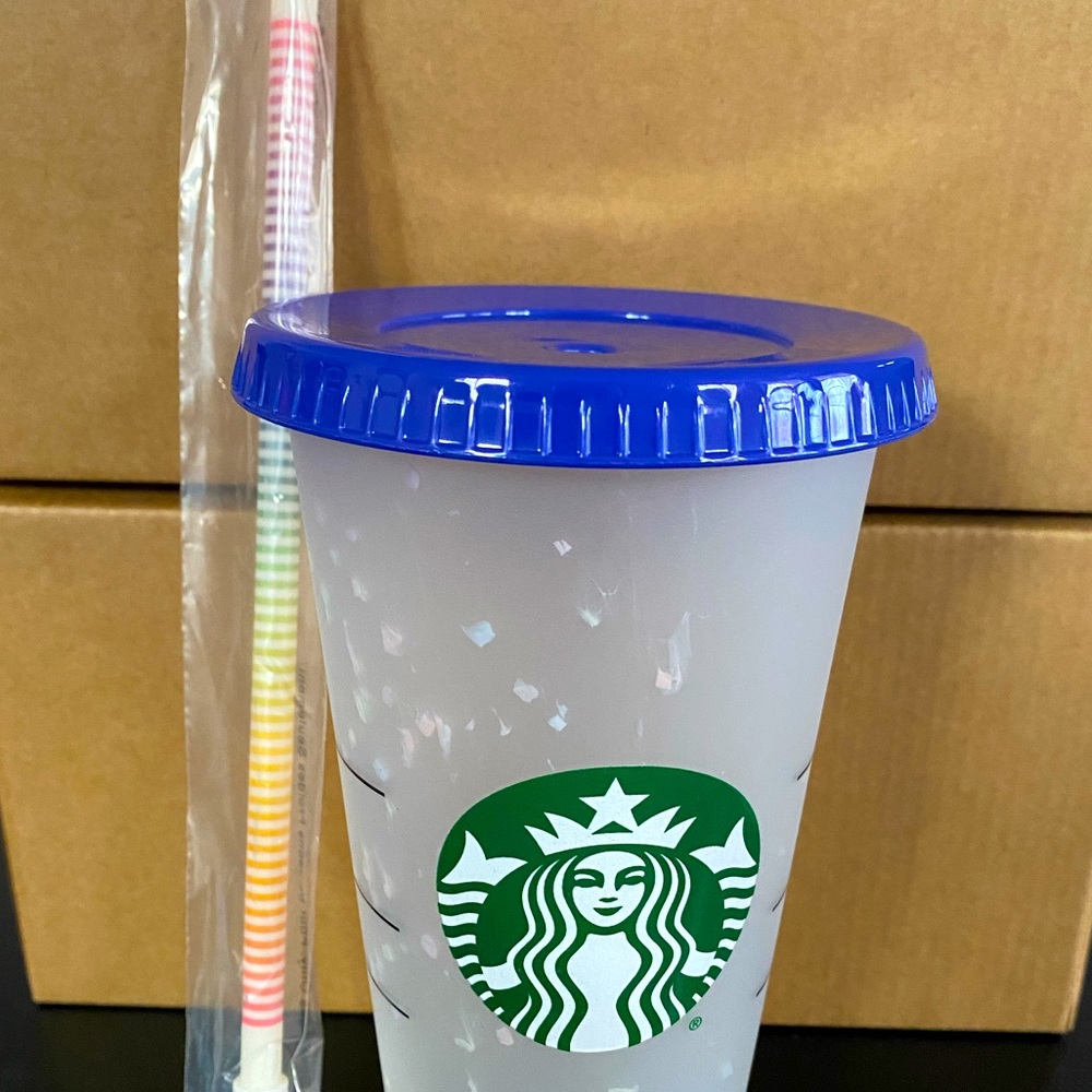 Color-Change Rainbow Starbucks Cold Cup